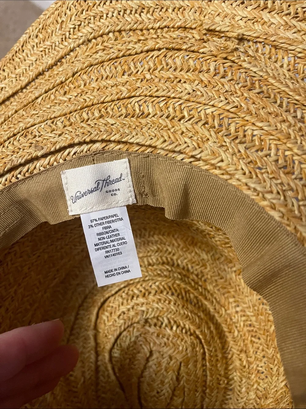 Universal thread adjustable sun hat. - Picture 13 of 13